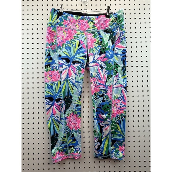 Lilly Pulitzer Pants - LILY PULITZER LEGGINGS Weekend Crop You And Me Giraffe